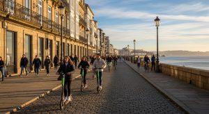 Los patinetes eléctricos circulan en A Coruña sin matrícula y, de momento, sin sanciones
