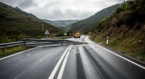 La N-525 sigue siendo la vía más peligrosa de la provincia de Orense según un informe nacional