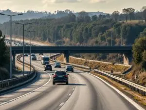 A A-52 suma 28 incidencias con cortes e limitacións: máis do 50% da autovía afectada por obras