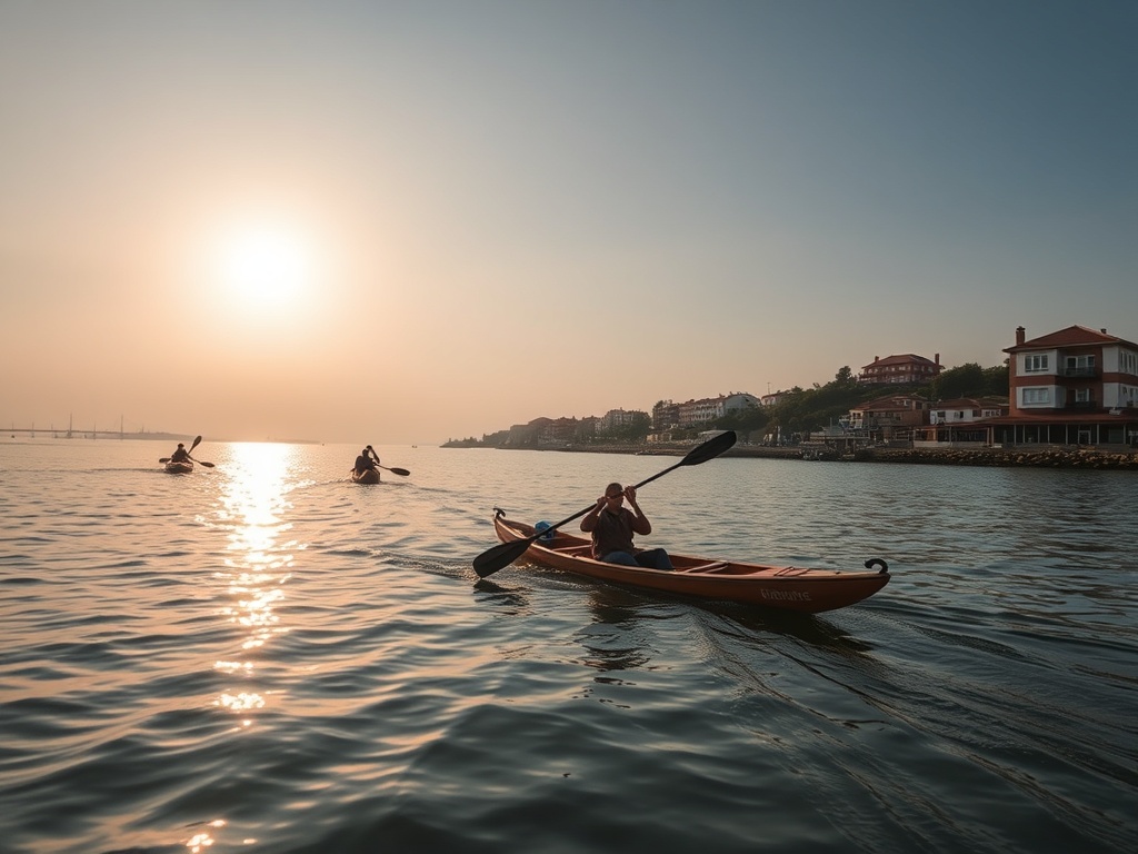 La ría de Pontevedra, un escenario protegido para el piragüismo y la sostenibilidad