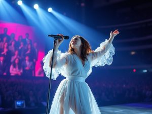 Rosalía estrena la gira mundial 'Lux' en Lyon con un espectáculo místico y desenfrenado