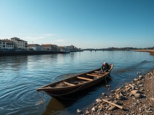 La ría de Pontevedra, un escenario clave para el piragüismo y la sostenibilidad