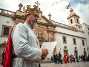 A Real Orde de Cabaleiros de María Pita recibe unha réplica única da Carta Universal de Juan de la Cosa