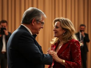 Rueda felicitó a Laxe tras los Oscar: "¡Qué buena cara tienes!"