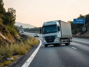 Un camión choca contra dos turismos en la A-52 a la altura de Morgade (Xinzo de Limia)