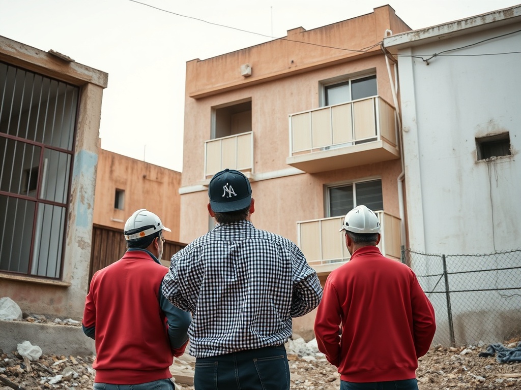 Condenados a prisión tres hombres por estafar a un vecino de Alcabre con las obras de su vivienda