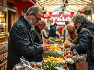 O mercado de Elviña ofrece degustacións e agasallos de balde polo Día do Pai