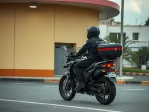 Detido en Bertamiráns por circular en patinete cunha motoserra e ter unha orde de busca e captura