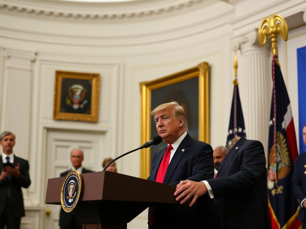 Trump anuncia un acordo para cuadriplicar a produción de armas de última xeración