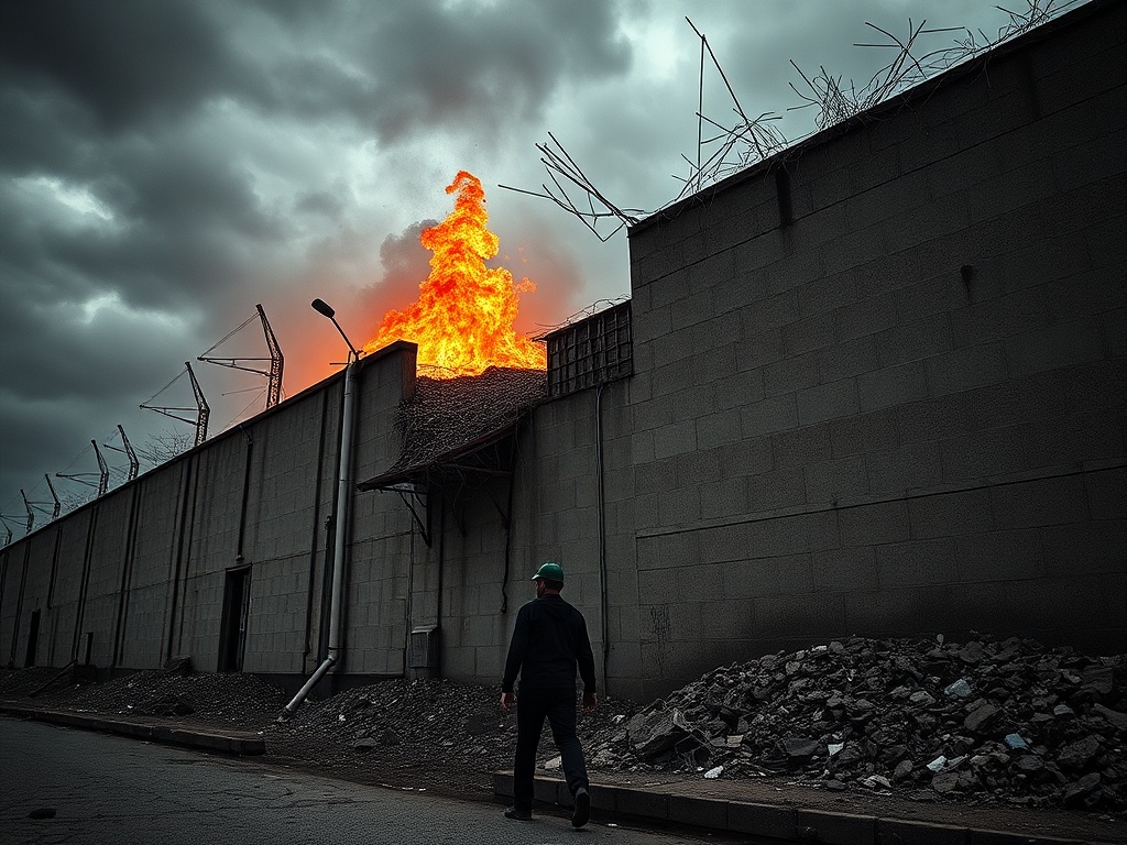 O arranxo do talude desprendido culmina o muro e o ferido segue no hospital.
