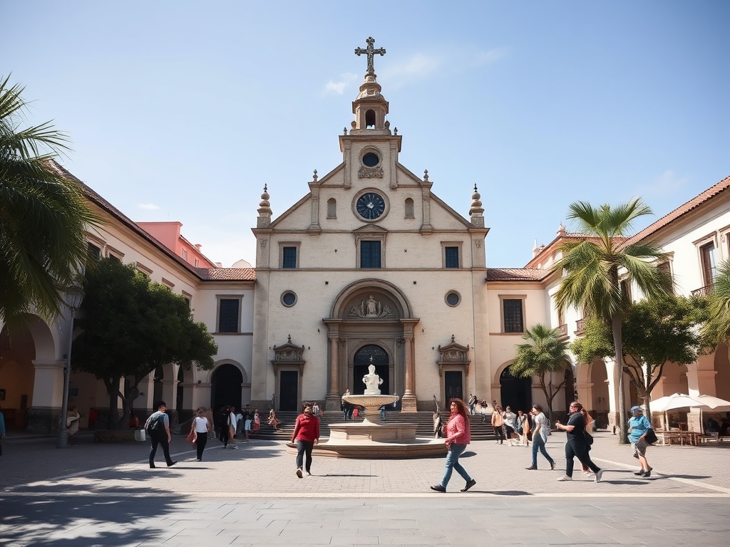 A Praza da Inmaculada de Tui amosa a súa nova imaxe