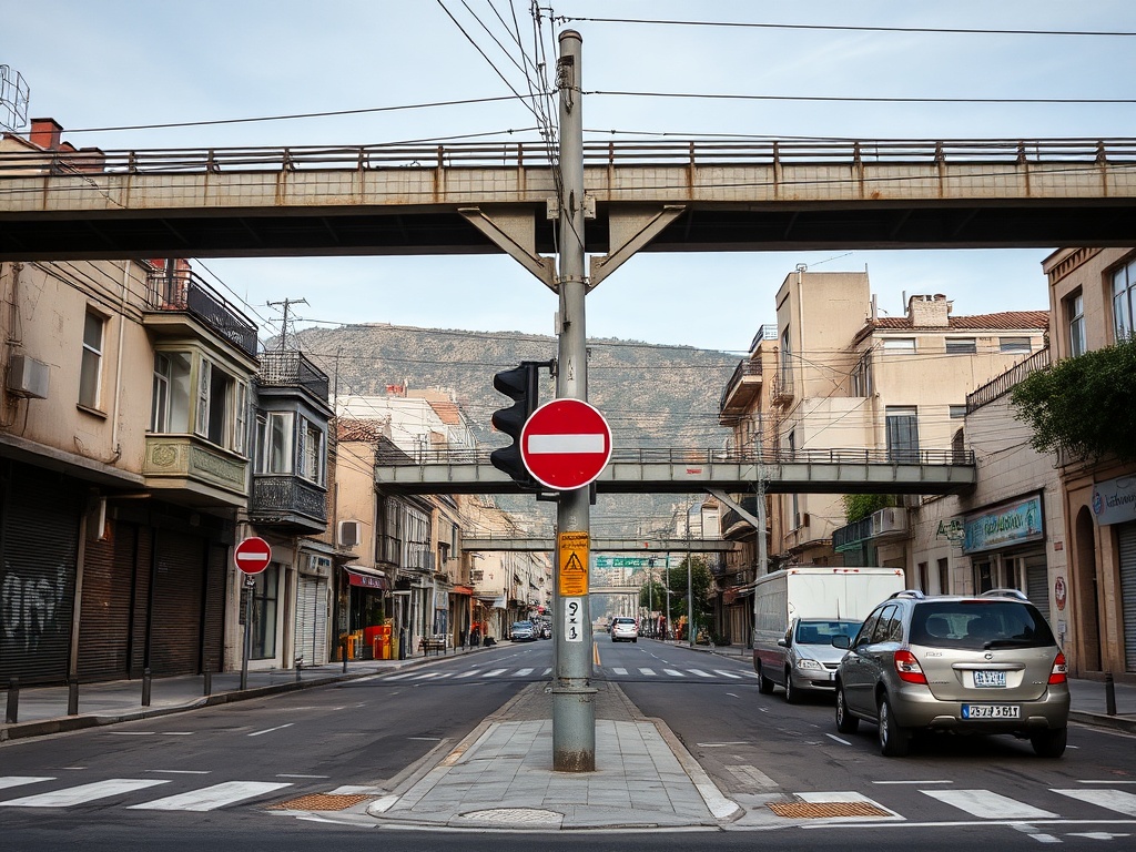 Cae un poste e ailla un barrio de Vilariño