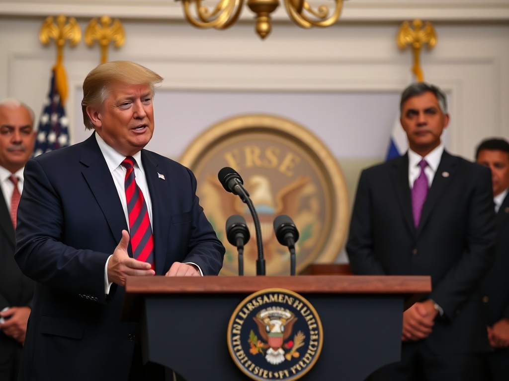 Trump di que só aceptará unha "rendición incondicional" de Irán