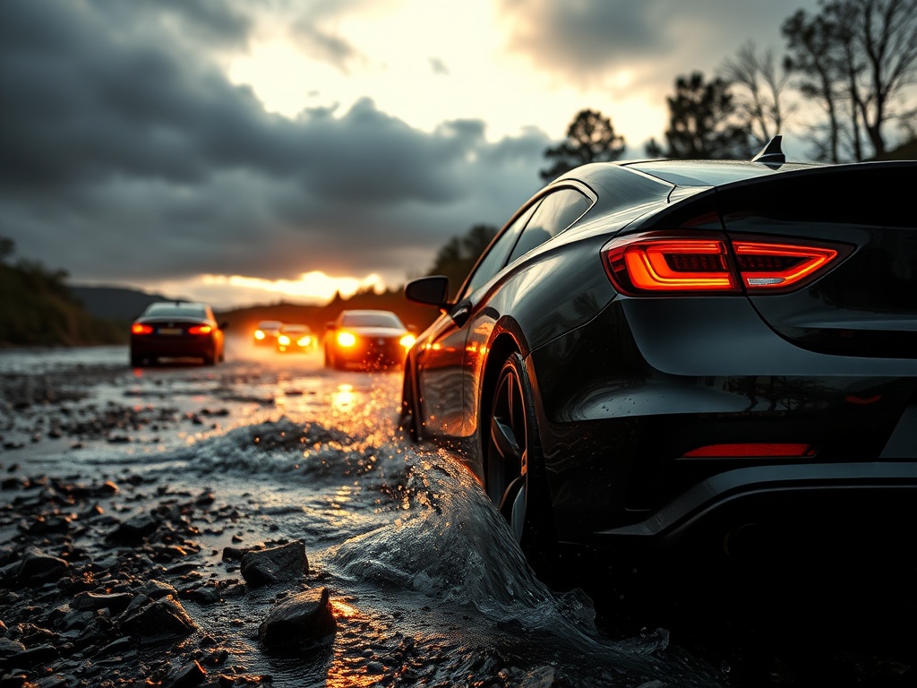 A polémica 'circunvalación' do Rato: varios coches precipitados ao río e un atropelo moi grave