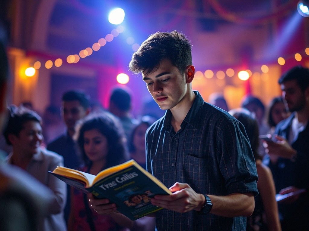 Anxo Vidal, escritor pontés de 14 anos: "O primeiro libro foi o impacto, con este hai máis presión"