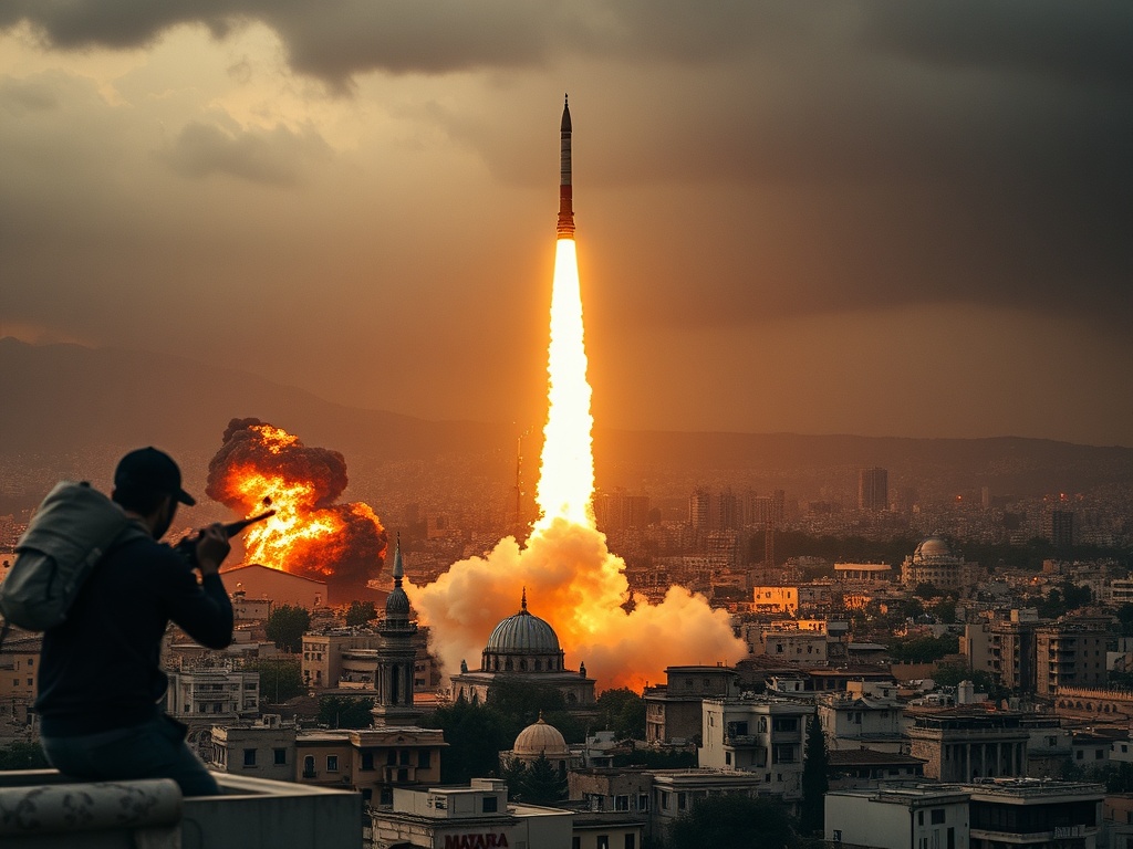 Israel lanza unha vaga de ataques "a grande escala" sobre Teherán e Irán advirte que a guerra será longa