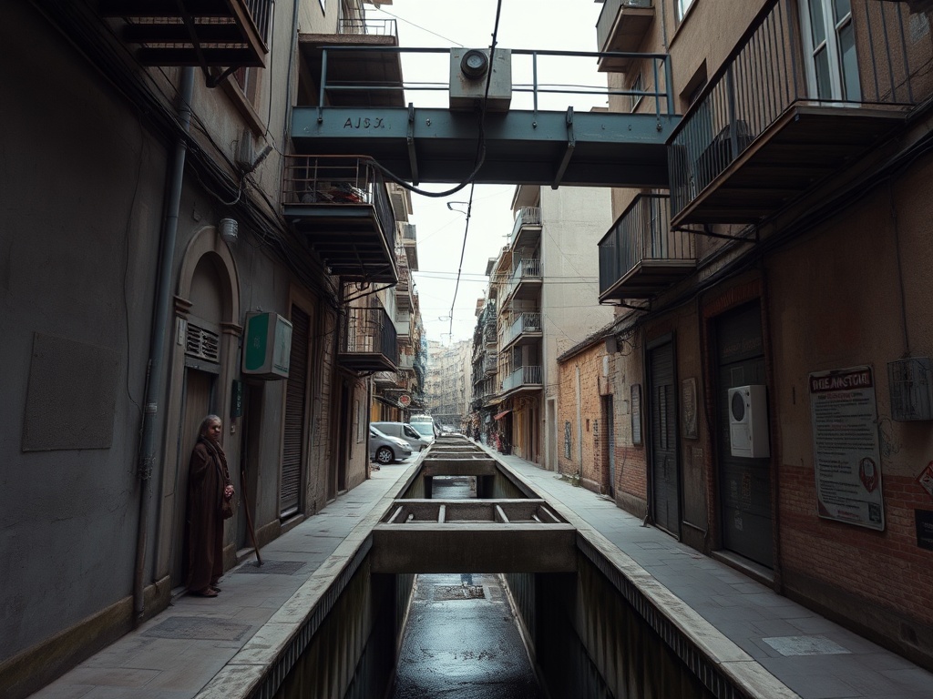 Malestar veciñal no barrio pontevedrés de Santa María pola volta do trapicheo