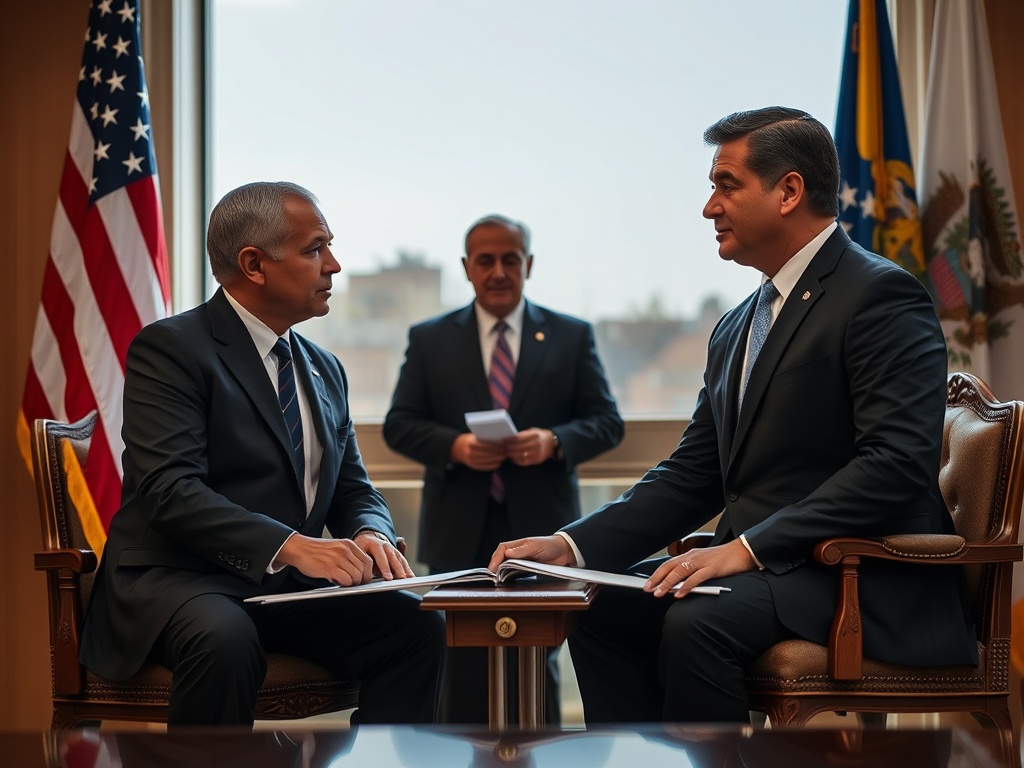 Os EUA e Venezuela acordan restablecer as relacións diplomáticas