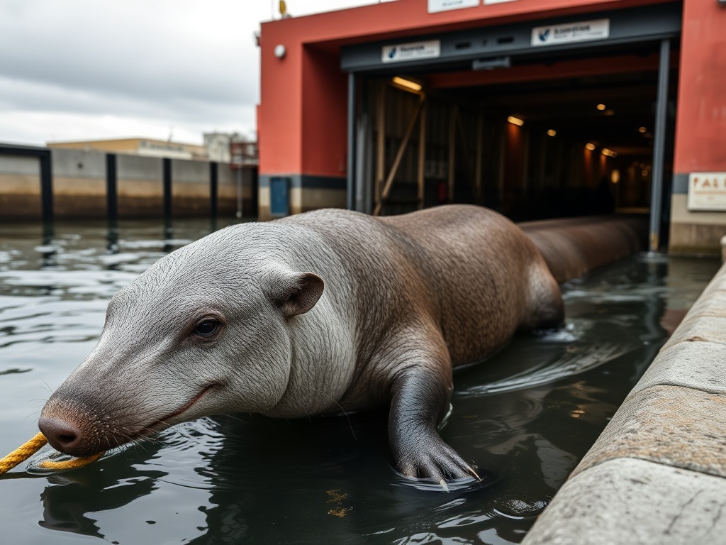 Morre Ladiña, a cría de golfiño que levaba meses entrando en portos das Rías Baixas