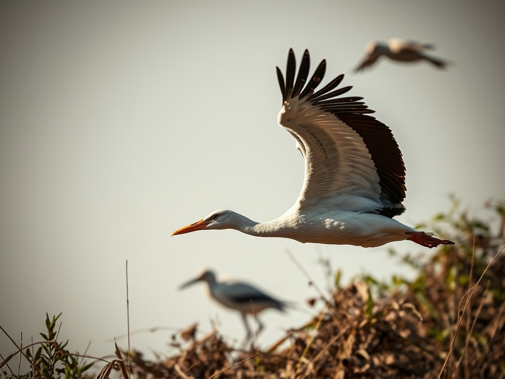 A metade das especies migratorias do mundo está en declive e ata o 24% está en perigo de extinción.