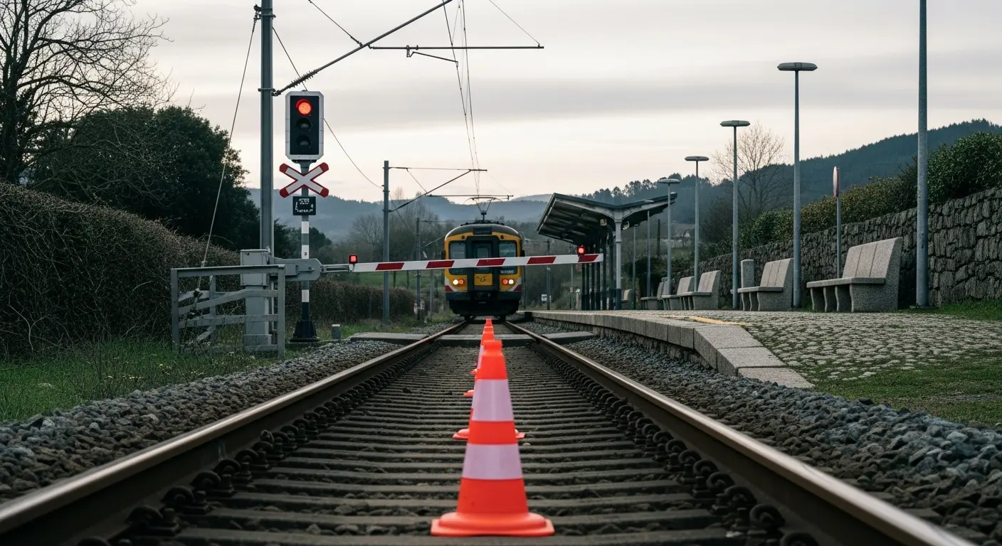 Ocho partes en un año reavivan la inquietud por la seguridad en la línea Ourense-Santiago