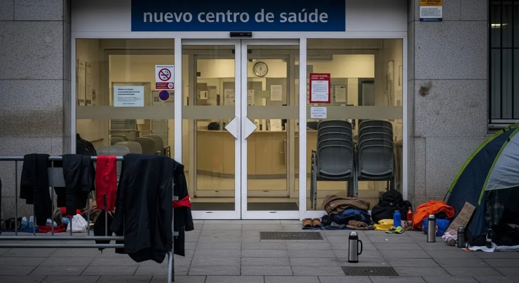 A folga dos médicos da Atención Primaria en Vigo entra na súa cuarta semana entre encerramentos e consultas suspendidas