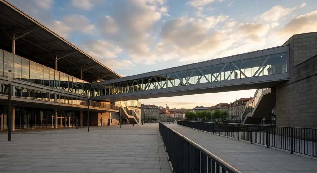 Santiago logra un lugar na élite da arquitectura española coa súa nova estación e pasarela