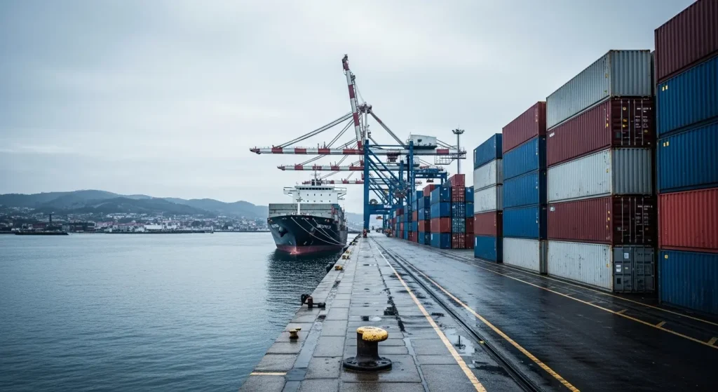 As exportacións galegas caen un 6,3% en xaneiro e evidencian cambios en destinos e produtos