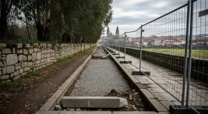 O PSdeG denuncia que a Xunta «elimina» sen proxecto novo o treito da senda entre Santiago e O Milladoiro que afecta ao Banquete de Conxo