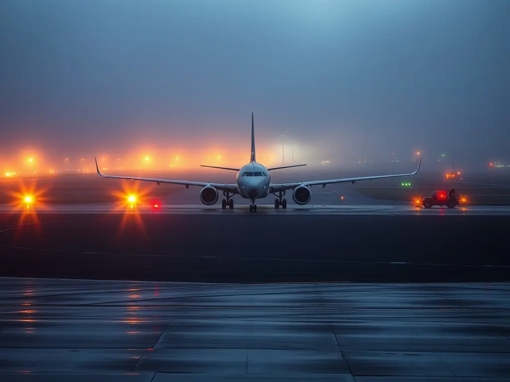 Tres voos con destino a Alvedro desvíanse a Lavacolla por falta de visibilidade