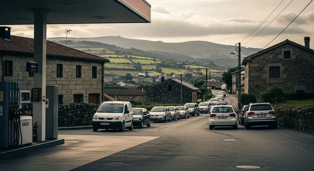 Semana Santa revela quen asume o aumento do diésel: familias, pemes e zonas rurais
