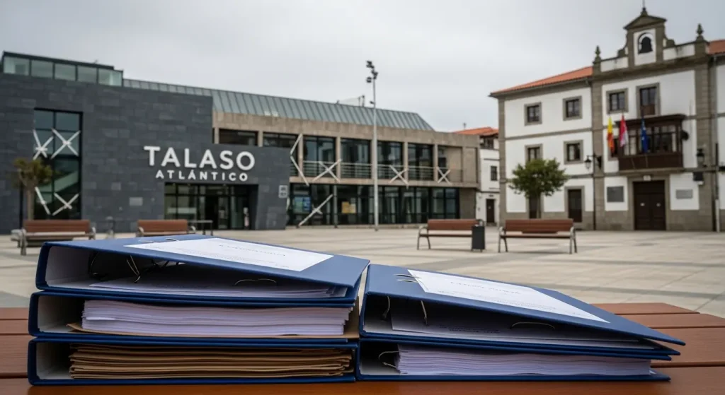 Oia mobiliza a súa maquinaria xurídica para intentar frear a demolición do Talaso Atlántico