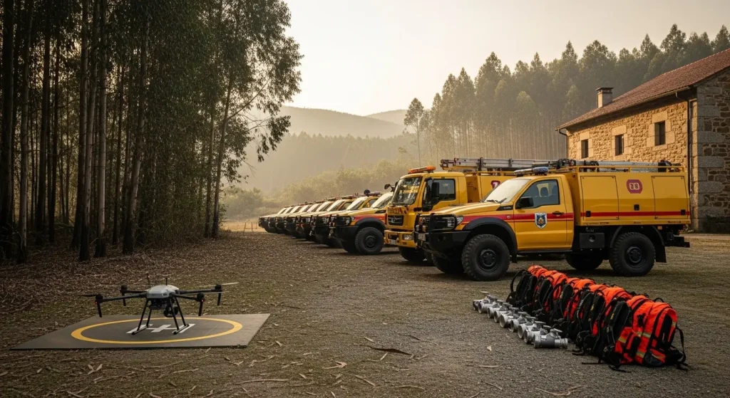 A Xunta aproba o Pladiga 2026: drones, 42 novas brigadas e UDEX reforzada para combater incendios