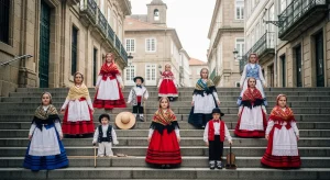 Máis de 2.200 escolares de 50 colexios desbordan Vigo na Reconquistiña que abre a semana da Reconquista