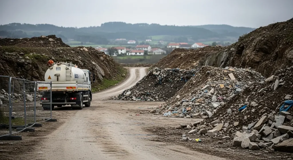 A alcaldesa esixe á Xunta un calendario para retirar os residuos da canteira de Miramontes tras a sentenza