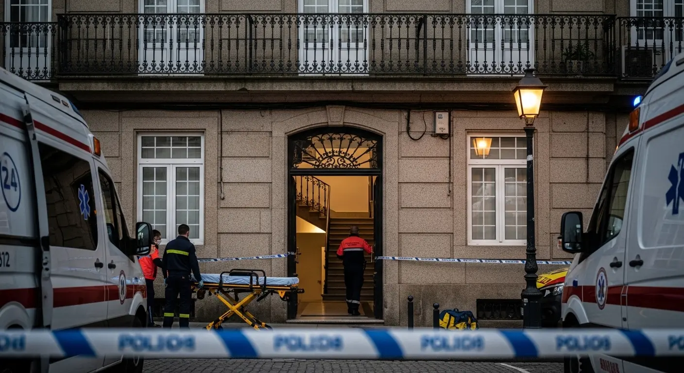 Rescatan en Lugo a una mujer mayor que llevaba varios días sin responder en su vivienda