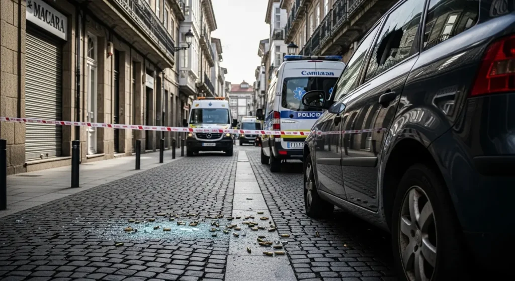 Tiroteo na Rúa Primavera reaviva unha guerra entre dúas familias de Lugo