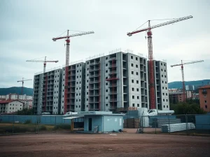 A construción de vivenda desplómase: 2025 rexistra a segunda peor cifra desde a pandemia