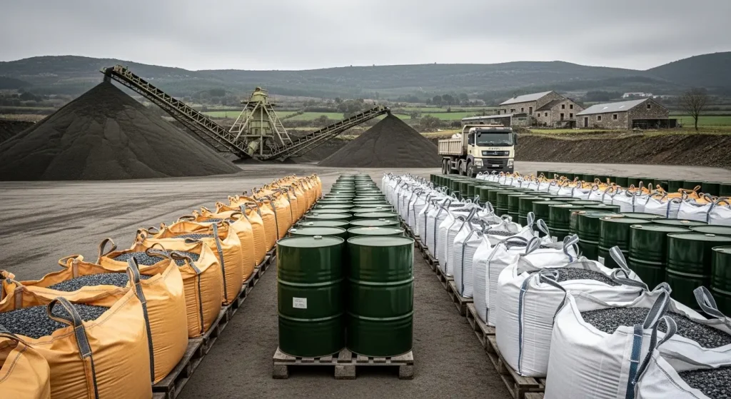 A mina ourensá de volframio arranca ensaios metalúrxicos para avaliar a calidade do xacemento