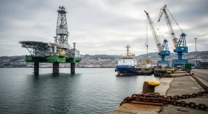 Magallanes inicia en Moaña o desmantelamento da «Atir», prototipo que impulsou a mareomotriz galega