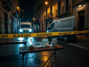 Detidas catro persoas nunha operación antidroga en pisos do Ensanche de Santiago