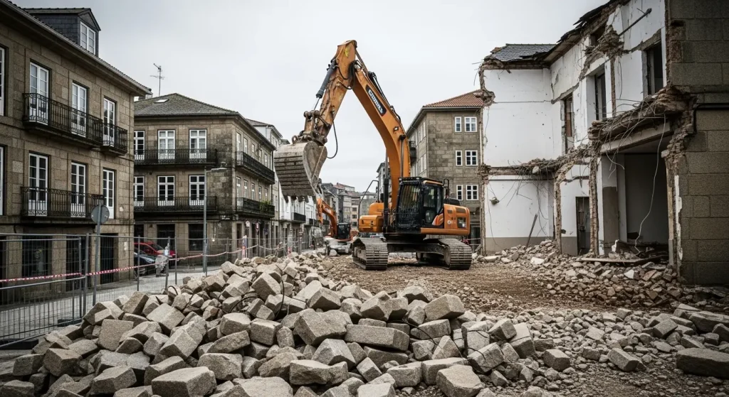 Por que Pontevedra concentra a maioría das demolicións urbanísticas? Un exame de prioridades, custes e consecuencias