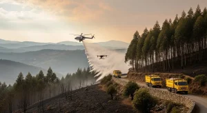 A Xunta aproba o Pladiga 2026: drones, videovixilancia e 42 brigadas para afrontar lumes de “enorme intensidade”