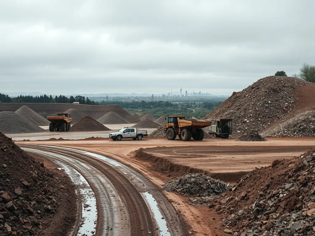 A alcaldesa de Santiago esixe á Xunta un calendario para retirar os residuos da canteira de Miramontes tras a sentenza