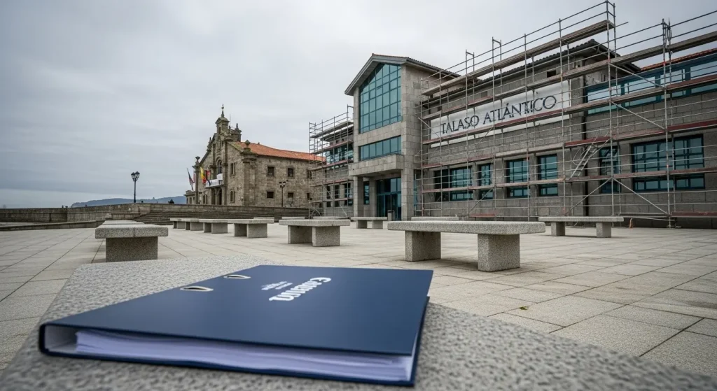 Oia mobiliza o seu equipo xurídico para intentar frear a demolición do Talaso Atlántico