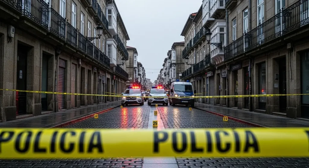 A Policía busca a Noé, fuxido tras o tiroteo na Rúa Primavera de Lugo, e intensifica controis para evitar vinganzas
