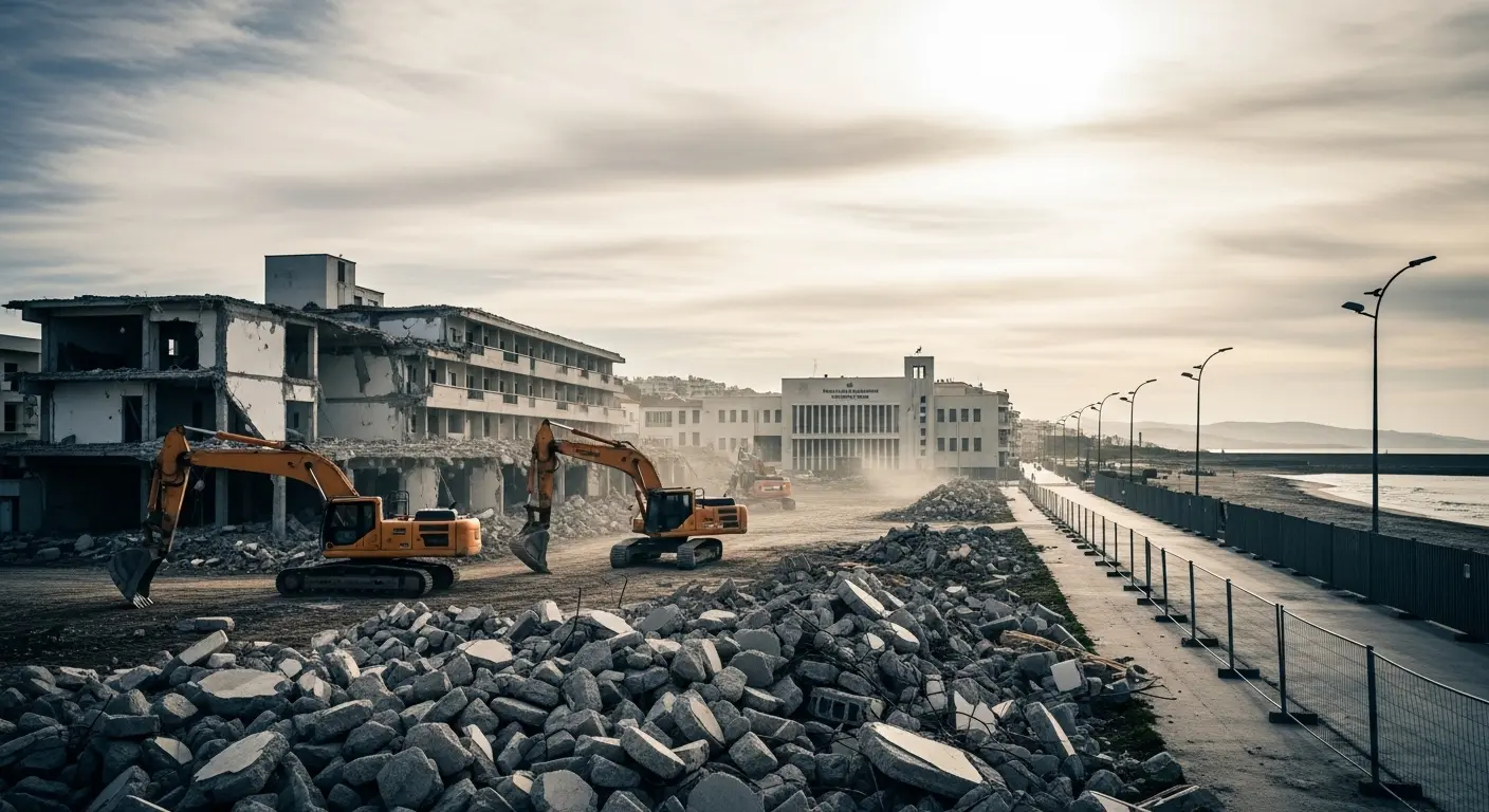 El derribo del complejo Talaso coloca al Concello de Oia al borde de la quiebra tras más de veinte años de litigios