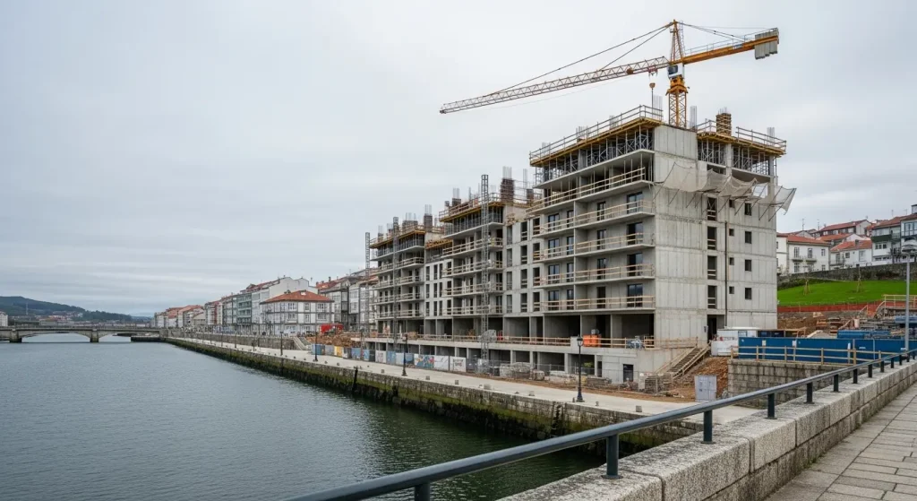 O desenvolvemento de A Cheda en Lugo suma un novo bloque de 300 vivendas