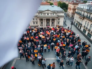 Miles de persoas percorren Vigo para esixir solucións ante a crise da vivenda: «Falta de vontade política»