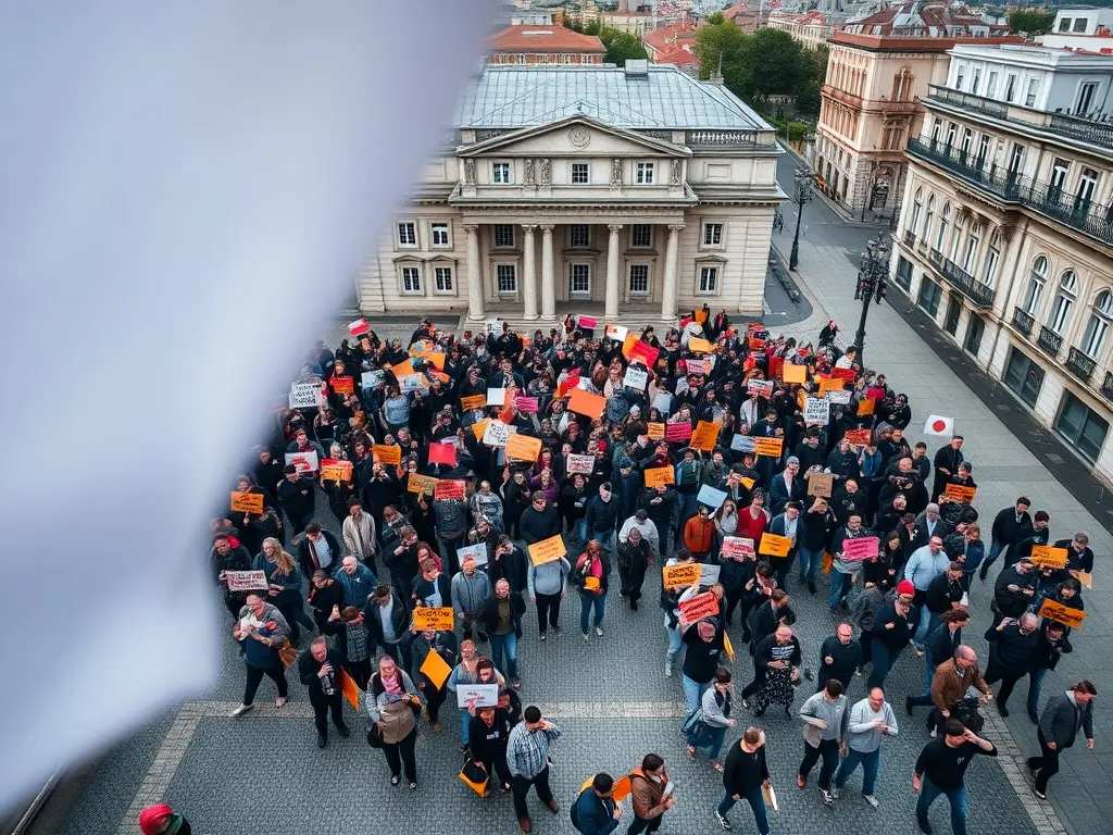 Miles de persoas percorren Vigo para esixir solucións ante a crise da vivenda: «Falta de vontade política»